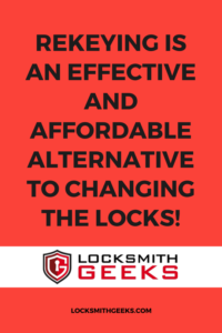 Commercial Locksmiths Can Rekey!